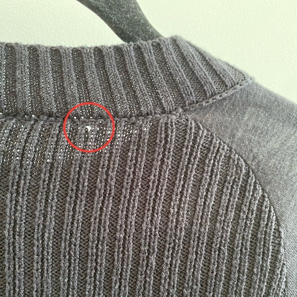 Free People Black Zou Bisou Ribbed Knit Bell Sleeve Sweater Dress Size Small - Picture 11 of 11